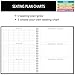 Elan Publishing Company Dated Teacher Lesson Plan 6 Period: Days Vertically Down The Side Dated for 2025-2026 Academic Year (Black)
