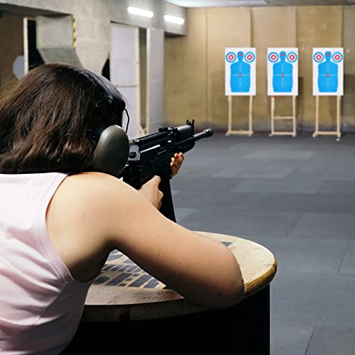 Colarr 200 Sheets Shooting Targets Half Body Shape Paper Targets Highly Visible Shooting Targets Paper Hunting Targets And Accessories Large Range Silhouette For Indoor Outdoor Practice (12 X 18 Inch) #TOP5