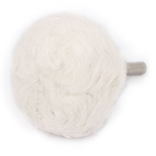 Aexit Single Point Abrasive Wheels & Discs 6mm Dia 50mm Long Round Shank Diamond Dresser Silver Tone Flap Wheels 2 Pcs