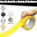 PLAYGOGYM 4Pcs Pickleball Court Tape, 2'' x 432ft Temporary Pickleball Court Marking Line Tape Kit for Outdoor Basketball Court Tennis Court Pickleball Court (Yellow)