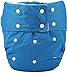 Adult Cloth Diaper Cover Nappy Reusable Washable Adjustable for Disability Incontinence Person (Blue)