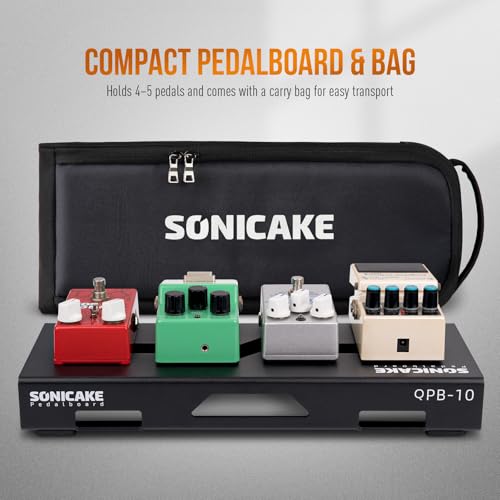 Professional Guitar Pedalboard with Case