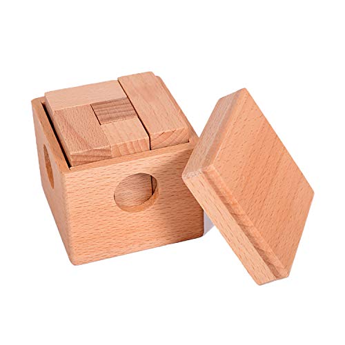 20 Gift Ideas for Mathematicians in 2026: Smart, Useful, and Fun Gifts 19 3D Wooden Brain Teaser Cube Puzzle