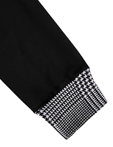 VALOLIA Women's Casual Swing Sweatshirt Long Sleeve Zipper Lapel Fashion Pullover Tunic4