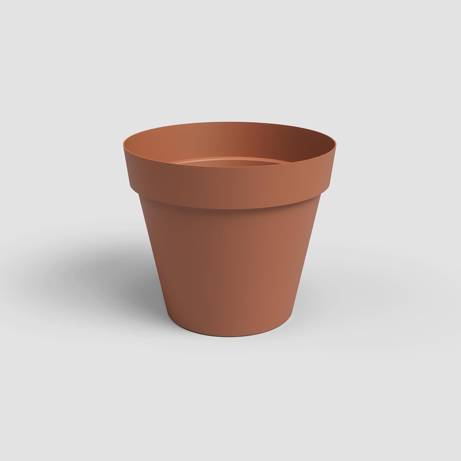 Artevasi Capri Pot Round Plastic Pot 60cm Terracotta