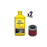  Kit Tagliando moto 2 litri olio Bardahl XTS 10w60 + filtro HF154