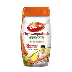 Dabur Chyawanprakash Sugarfree - 900g | Clinically Tested Safe for Diabetics | With 40+ Ayurvedic Herbs | Boosts Immunity | Helps Build Strength & Stamina | Builds Overall Health