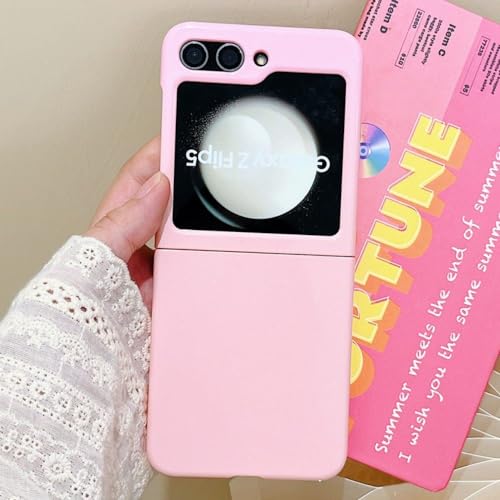 Coque Samsung Z Flip 3 rigide rose dégradé avec protection objectif
