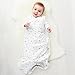 Woolino Merino Wool and Organic Cotton Baby Sleeping Bag - 4 Season Classic Sleep Sack - Two-Way Zipper Sleeping Bag for Baby and Toddler - 18-36 Months - Stars
