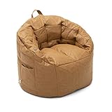 Big Joe Vibe Caramel Montana Leather, One Size