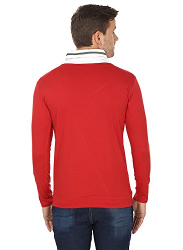 Image of Black Collection Men's Plain Slim Fit Full Sleeve T-Shirt