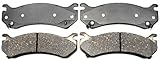 ACDelco 17D785MH Professional Semi-Metallic Front Disc Brake Pad Set