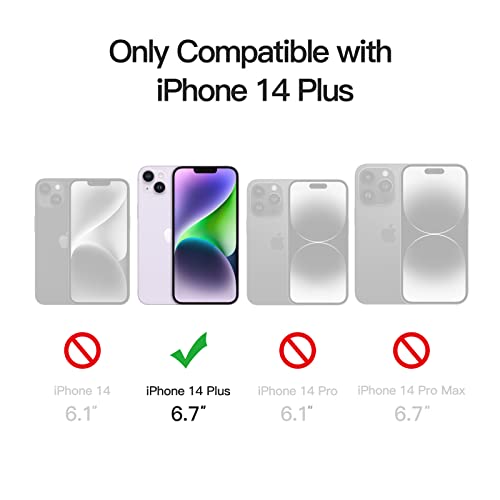 Image of JETech Magnetic Matte Case for iPhone 14 Plus, Light Purple