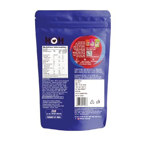 Image of MOM - Meal of the Moment, Mast Masala Makhana (Pack of 4), 52g