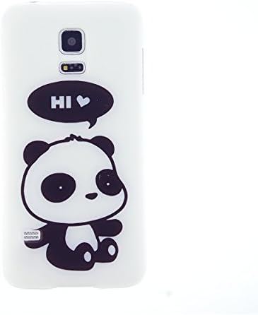 Panda Saying Hi (Love) Print Samsung Galaxy S5 mini SM-G800 Case - Perfect Gift (Package includes Screen Protector) image 2