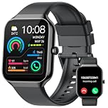 Smart Watch for Men Women Answer/Make Calls, 1.96"HD Touch Screen 2026 New FitnessTracker Watch with Heart Rate/Sleep Monitor/Step Counter, 113+ Sport Mode, IP68 Waterproof Smartwatch for Android/iOS