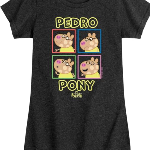 Peppa Pig - Pedro Pony - Girls Toddler and Youth Fitted Short Sleeve Tee3