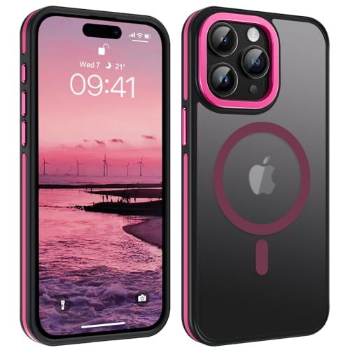 Telaso Magnetische für iPhone 16 Pro Max Hülle, kompatibel m