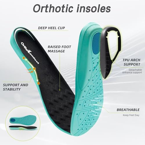 OrthoComfoot Men's Orthopedic Diabetic Wide Walking Shoes: Plantar Fasciitis Arch Support Hook and Loop Comfortable Casual Loafers, Swollen Feet Orthotic Dress Leather Shoes Foot Heel Pain Relief4