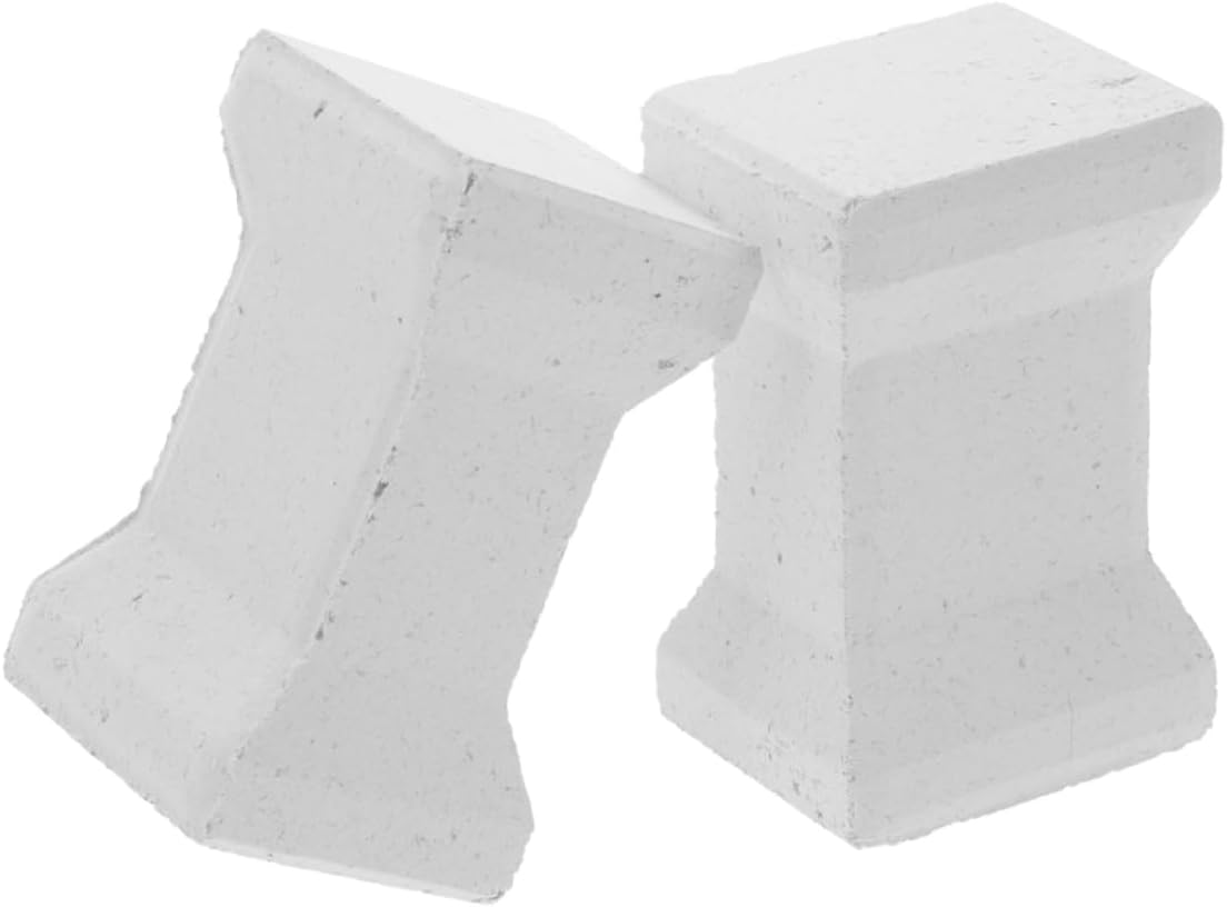 Angoily 2pcs Pottery Artists Kiln Column Horse Feet Ceramic Kiln Furnace Firing Support Strong
