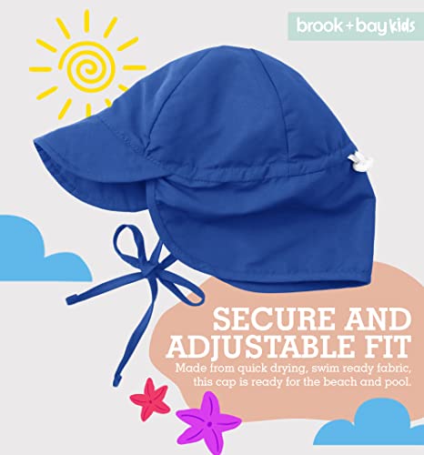 Baby Sun Hat, Kids Sun Hat - Baby Boy Sun Hat, Baby Girl Sun Hat - Baby Beach Hat, Baby Summer Hat, Baby Swim Hat - Baby Boy Beach Hat, Baby Boy Swim Hat & Baby Girl Swim Hat Royal Blue #TOP3