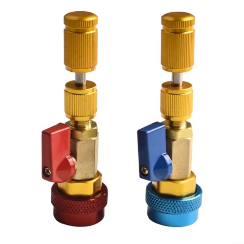 Juego de herramientas de extracción de núcleo de válvula diseñado para sistemas de aire acondicionado automotriz estándar