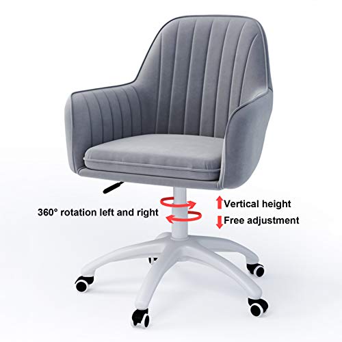 Chaise de bureau à dossier moyen ergonomique et réglable - 5
