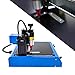Electric Metal Marking Machine,7.9 * 5.9in Tag Nameplate Marking Engraver Dog Nameplate Engraving Machine 2inch/S Adjustable Steel Plate Tag Nameplate Machine Compatible with Metals