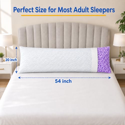 Image of WISHSMILE Cooling Shredded Memory Foam Body Pillows