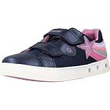 Befestigung:Touch-Befestigung Geox Mädchen J Skylin Girl C Sneaker, Blau (Navy C4002), 34 EU
