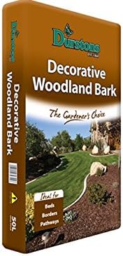 Durstons Decorative Woodland Bark for Garden | 50L Bag