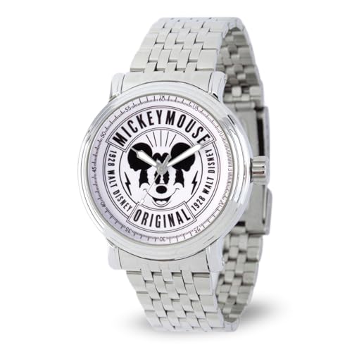 Montre Disney homme quartz japonais montre acier inoxydable NEWDS000694 analogique