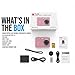 Kodak PIXPRO FZ45 Friendly Zoom 16MP 1080p Full HD Digital Camera (Pastel Pink) Bundle with Memory Card (2 Items)