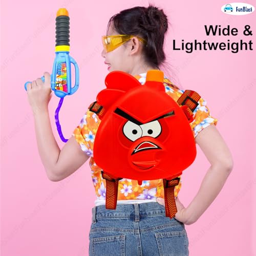 Image of FunBlast Holi Pichkari High Pressure Water Gun Toy for Kids with Tank Water, Pichkari Water Gun, Pichkari for Kids, Holi Gun, Tank Capacity - 1 L, Made in India Pichkari Toys, Best Gift