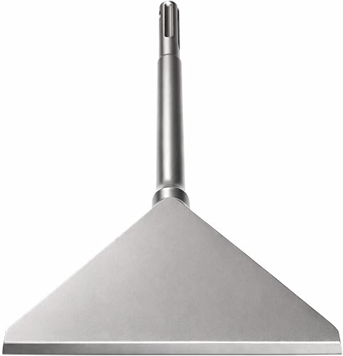 6" Wide SDS Plus Chisel Bit (Industrial Grade - 6" x 14") Tile Grout Thinset Removal Tool - Compatible with All SDS Plus Impact Rotary Hammers