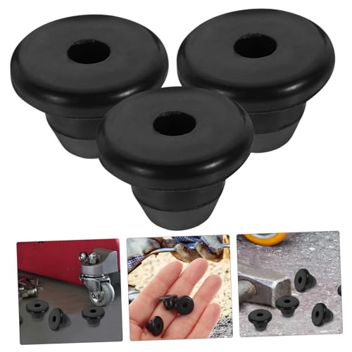 Image of Garneck 5Pcs Rubber Oil Filler Plugs for Bottle and Floor Jacks 85mm Horizontal Plugs Bung Hydraulic Filler Bung for Oil Reservoir Black Rubber Seal Accessories