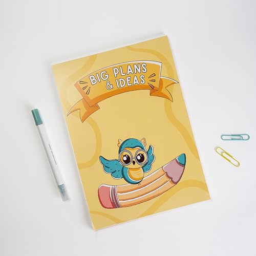 Image of Big Plans & Ideas A4 Planning Pad for Kids, 40 Tear-Off Pages