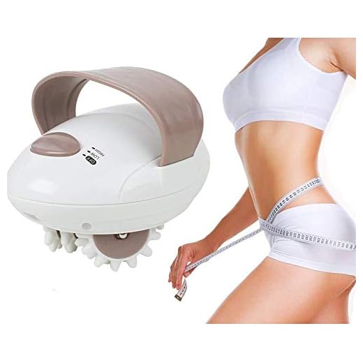 LYPXX 3D Roller Shaping Massager, Adelgazante Corporal Anticelulítico, Masajeador Eléctrico de Mano, Aparato Masaje Adelgazante Cuerpo Completo 360 Giratorio Vibrante Shiatsu Rolling