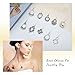 JIALEEY Antiqued Tibetan Silver Earring Chandelier Earring Jewelry Making Kit for Earring Drop and Charm Pendant Assorted Pack (30Pair 60Pcs)
