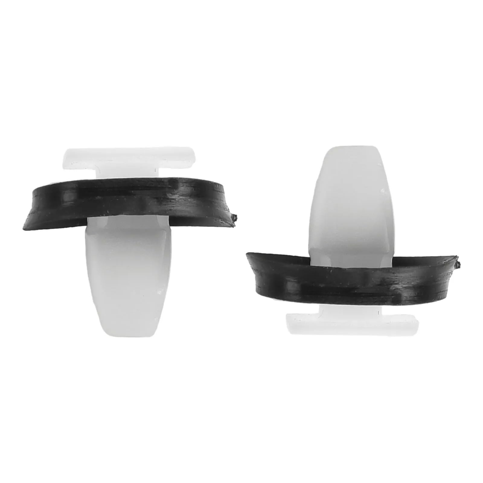 YTQMoreBNZ Panel Clip Car Door Trim Panel Clips Car Accessories 17mm 30pcs For FIAT For DUCATO Nylon Plastic White + Black