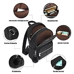 Rucksack Damen Klein, Cityrucksack Wasserdicht Rucksäcke Daypacks Damen Rucksackhandtaschen Rucksack Für Lässig Schule Travel Wandern Arbeit – Bild 5