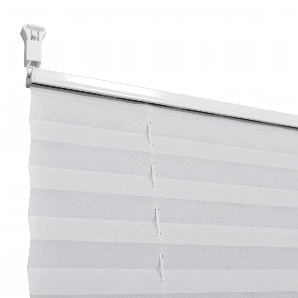 Dom i ogród - Plisse roleta 60x125 cm biała plisowana dekoracja