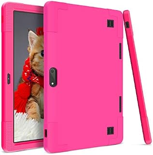 KATUMO Universal Case 10.1 Inch Soft Thin Silicone Protective Case for Dragon Touch K10/M10, Yestel X7, Lectrus 10", LNMBBS 10", Pritom 10", TOSCiDO 10", Winsing 10" Rubber Cover Case