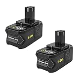 batterie velo electrique 36v 8ah autonomie Haute capacité et longue durée de vie : ces deux batteries lithium-ion 18 V de 8000 mAh remplacent facilement vos batteries Ryo bi d'origine et offrent des temps de fonctionnement nettement plus longs pour tous les appareils Ryo bi compatibles 18 V. Idéal pour les projets de bricolage ou professionnels exigeants sans interruption de charge fréquente.