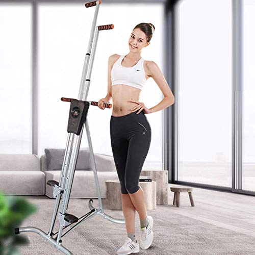 Máquina de escalada vertical para ejercicio aeróbico en casa, plegable, simula escalar una escalera o escalones miniatura 2