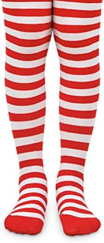 LC Boutique Girls Bold Striped Footed Tights Size 2 to 10 years- 5 Color Combinations!!