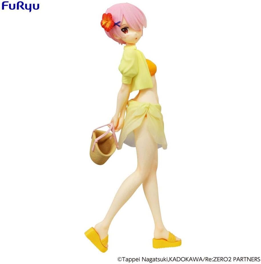 Furyu Re:Zero - Starting Life in Another World Ram 8.3 Collectible PVC Figure [Summer Dress]