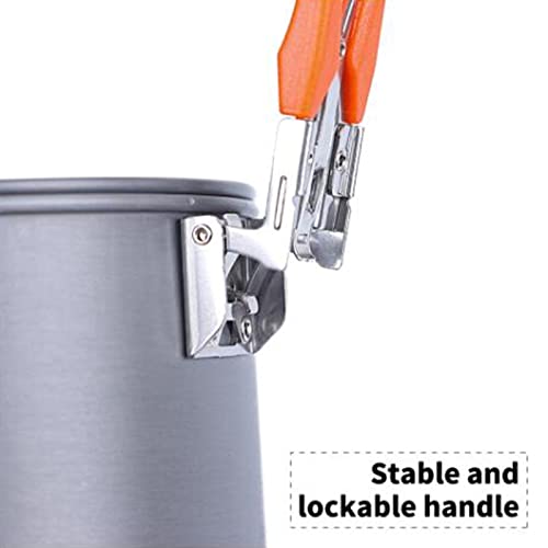 WHYUNM26 キャンプ調理器具セットハイキング熱交換器アルミ