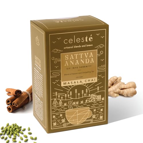 Té negro masala chai mezcla de especias 250 g miniatura 1