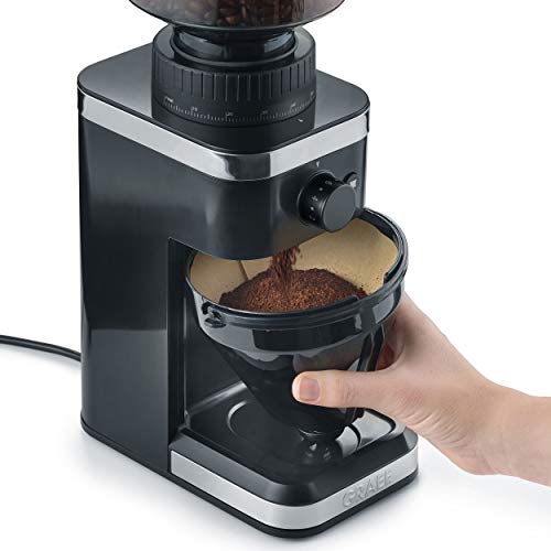 Graef CM502EU Molinillo de café, Negro - Imagen 3